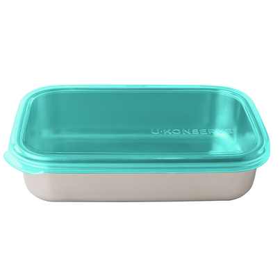U-Konserve Rectangle Stainless Steel Container with Lid Island Teal