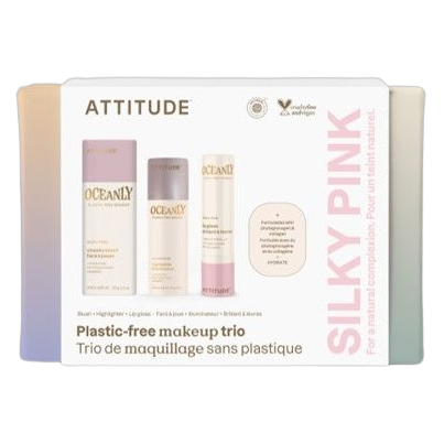 ATTITUDE Oceanly Silky Pink Set