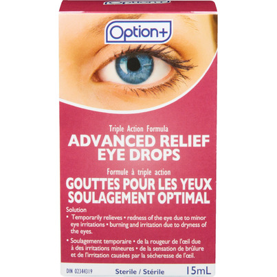 Option+ Advanced Relief Eye Drops