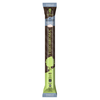 Theobroma Chocolat Organic Himalayan Salt 60% Cocoa Chocolate Baton