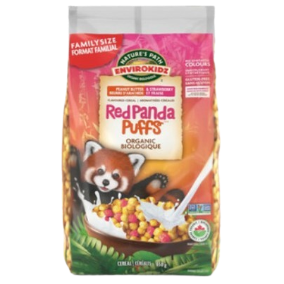 Nature's Path EnviroKidz Organic Red Panda Puffs Cold Cereal Bag