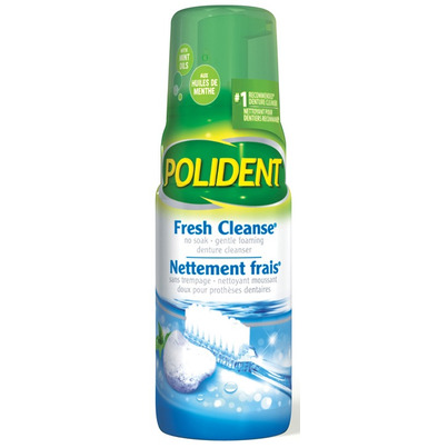 Polident Fresh Cleanse Denture Cleanser