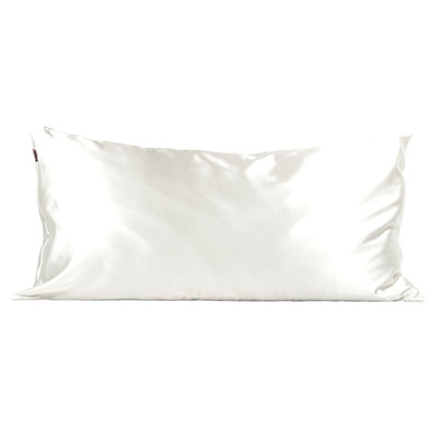 Kitsch Satin King Pillowcase Ivory