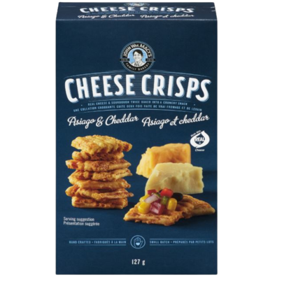 John WM. Macy's Cheddar & Asiago Cheese Crisps