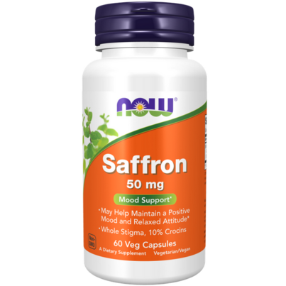 NOW Supplements Saffron Whole Herb 50mg