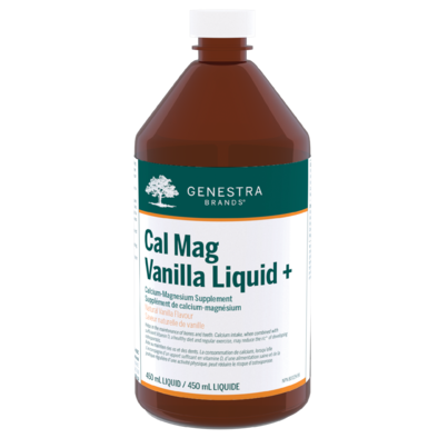 Genestra Cal Mag Vanilla Liquid +