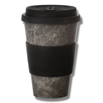 The Future Is Bamboo B. Cafe Bamboo Cups Onyx Marble