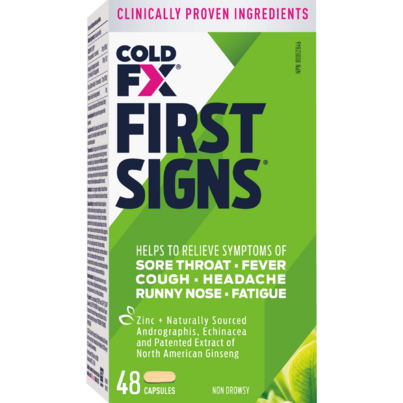COLD-FX First Signs