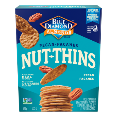 Blue Diamond Nut Thins Crackers Pecan