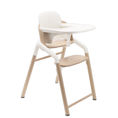 Bugaboo Giraffe Complete High Chair Neutral Wood + White