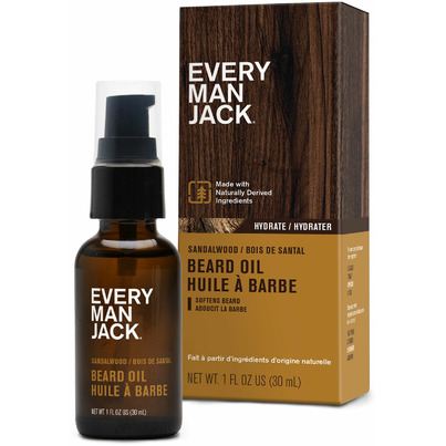 Every Man Jack Hydrating Beard Oil Sandalwood