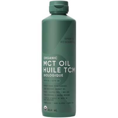 Sports Research Organic MCT Oil C8