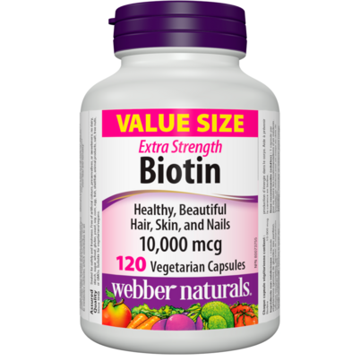 Webber Naturals Biotin Value Size