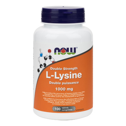 NOW Foods L-Lysine 1000 Mg