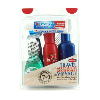 7 Piece Travel Accessories Kit