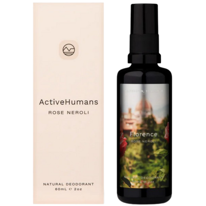 Active Humans Natural Spray Deorderant Rose Neroli