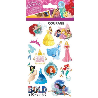 Trends Disney Princess 4 Sheet Stickers