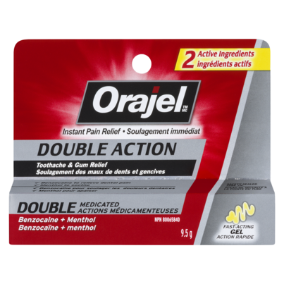 Orajel Double Action Toothache & Gum Relief Gel
