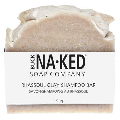 Buck Naked Soap Company Rhassoul Clay Shampoo Bar