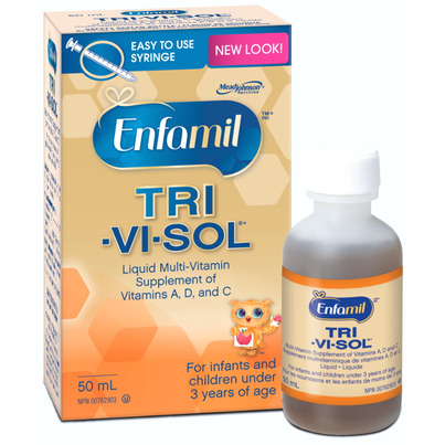 Enfamil Tri-Vi-Sol Liquid Multi-Vitamin Supplement Of Vitamins A, D, C