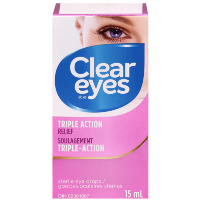 Clear Eyes Triple Action Relief