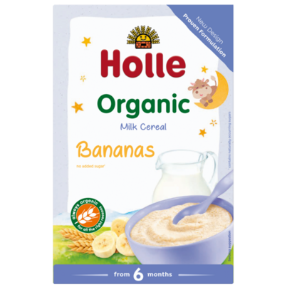 Holle Organic Milk Cereal With Bananas