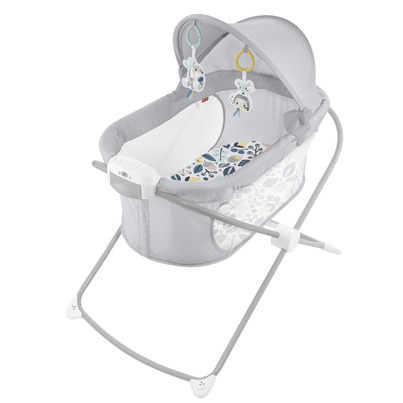 Fisher-Price Soothing View Projection Bassinet White