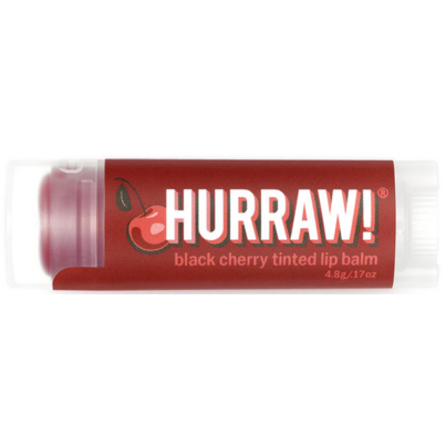 Hurraw Balm Black Cherry Tinted Lip Balm