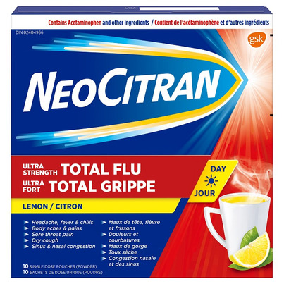 NeoCitran Ultra Strength Total Flu Lemon
