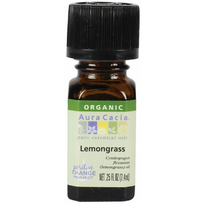 Aura Cacia Organic Lemongrass Essential Oil