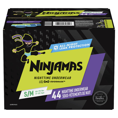 Ninjamas Nighttime Bedwetting Boy Underwear