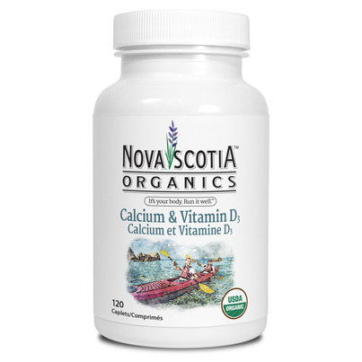 Nova Scotia Organics Calcium + Vitamin D3