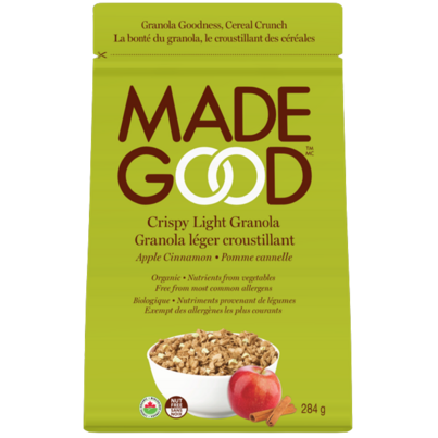 MadeGood Crispy Light Granola Apple Cinnamon