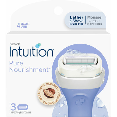 Schick Intuition Pure Nourishment Razor Refills