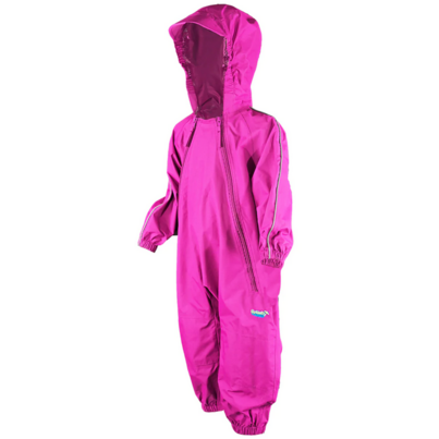 Splashy Rainpals One Piece Rainsuit Hot Pink