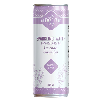 Champ Libre Sparkling Water Lavender & Cucumber
