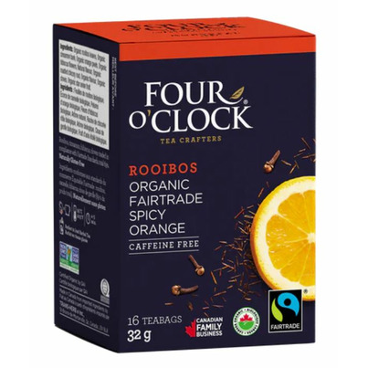 Four O'Clock Organic Rooibos Spicy Orange Tea