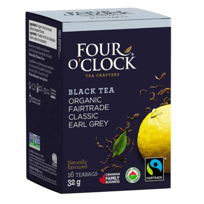 Four O'Clock Organic Earl Grey Black Tea
