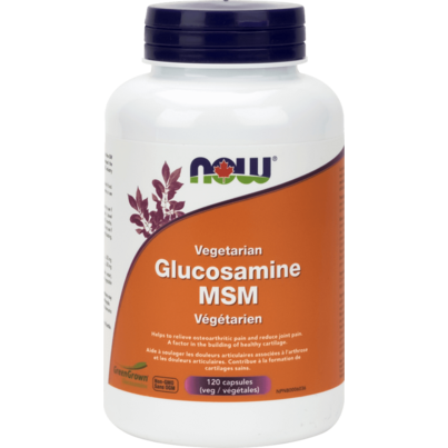 NOW Foods Vegetarian Glucosamine & MSM 1000 Mg