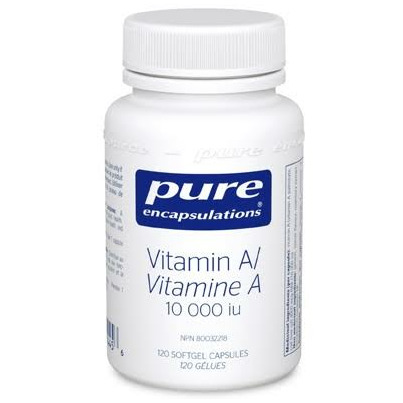 Pure Encapsulations Vitamin A 10,000 Iu