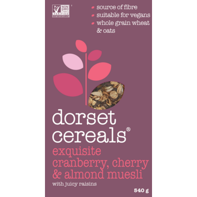 Dorset Cereals Super Cranberry, Cherry And Almond Muesli