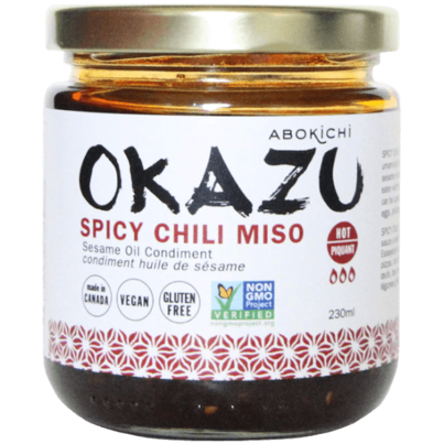 Abokichi OKAZU Spicy Chili Miso Sesame Oil Condiment Large