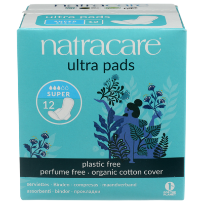 Natracare Ultra Pads With Wings