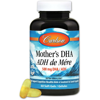 Carlson Mother's DHA Small Bottle
