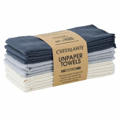 Cheeks Ahoy Unpaper Towels Warm Neutral Charcoal