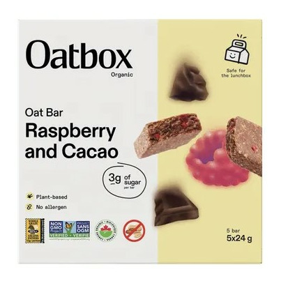 Oatbox O'Snack Bar Raspberry Cocoa