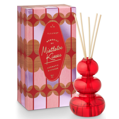 Illume Memory Lane Bubbled Diffuser Mistletoe Kisses