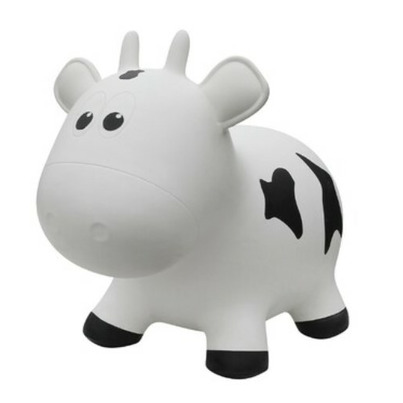 Farm Hoppers Inflatable Bouncing Cow White