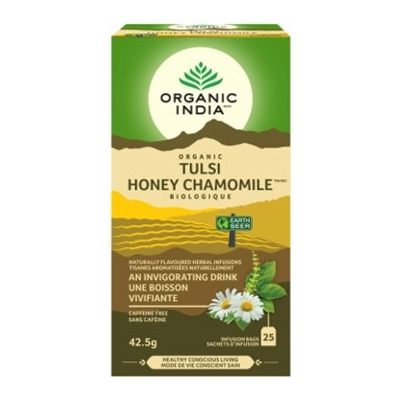 Organic India Organic Tea Tulsi Honey Chamomile