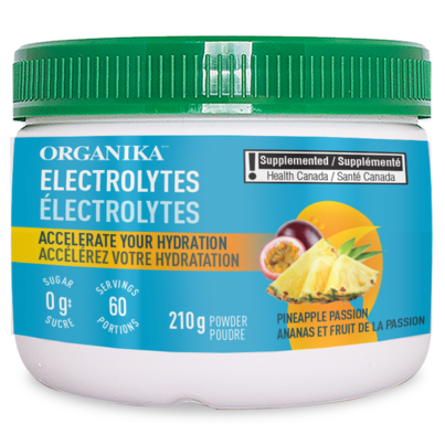 Organika Electrolytes Powder Pineapple Passion